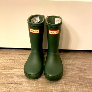 Green Hunter Boots
